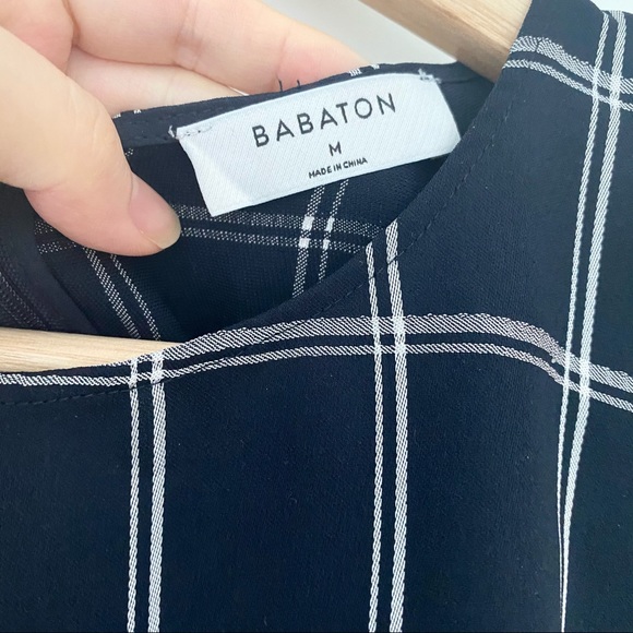 Babaton Plaid Sleeveless Top - Picture 2 of 5